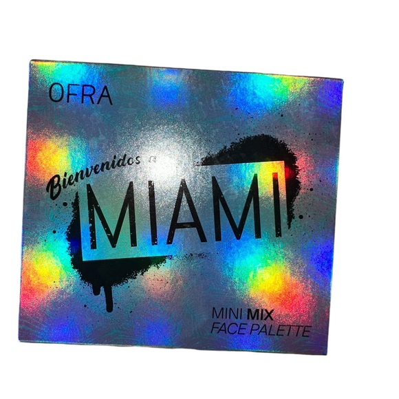 NEW Ofra Cosmetics Bienvenidos A Miami Mini Mix Face Palette Blush Bronzer! - Picture 2 of 2